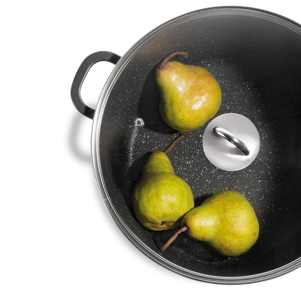 Baccarat Granite Non Stick Stockpot with Lid 28cm