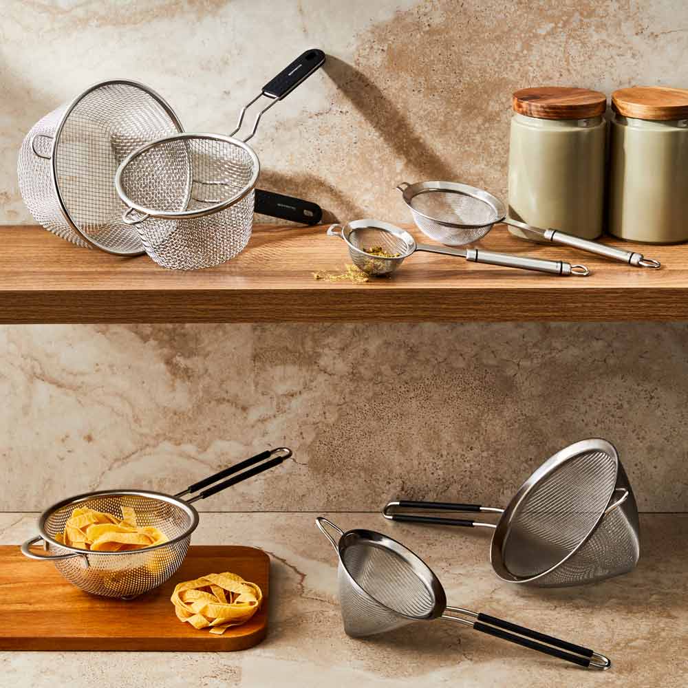 Soffritto A Series Stainless SteelLarge Strainer