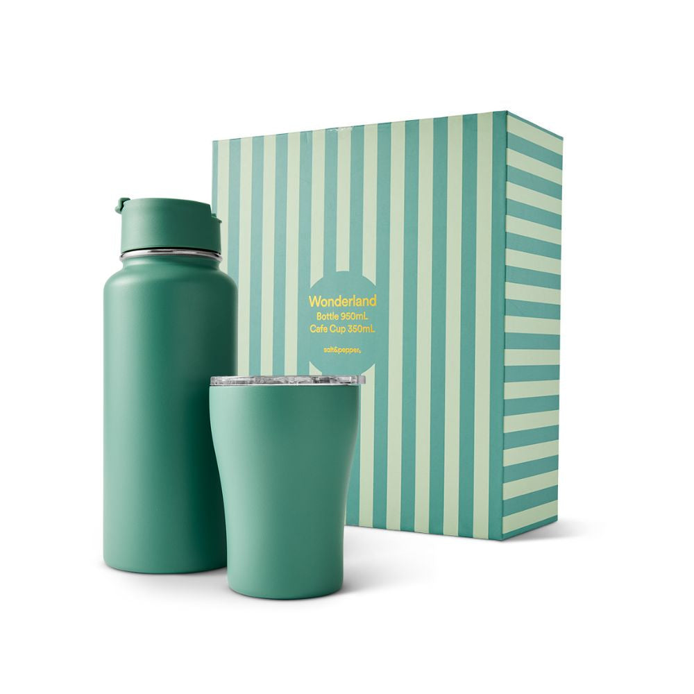 Salt & Pepper Wonderland Reusable Bottle & Tumbler Set