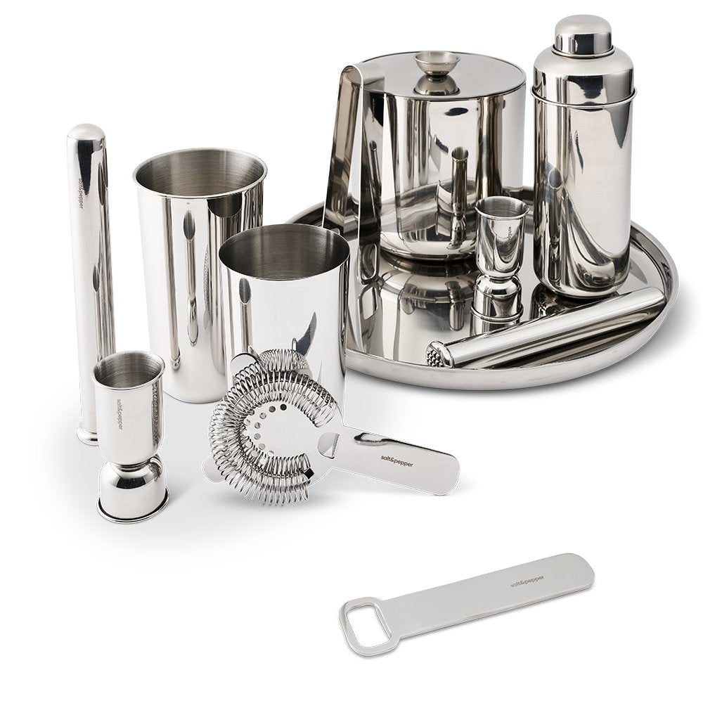Salt & Pepper Lume Barware Tray 35cm