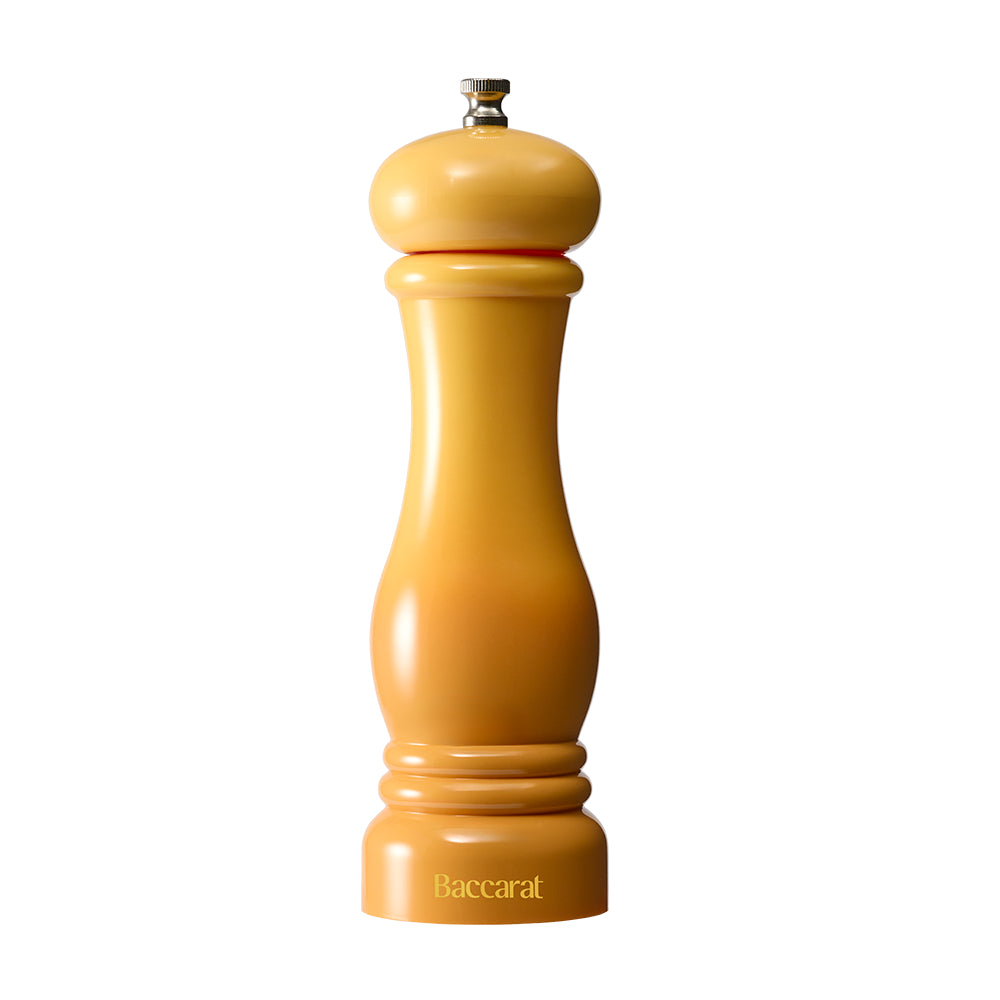 Baccarat Le Connoisseur Salt or Pepper Grinder Honey