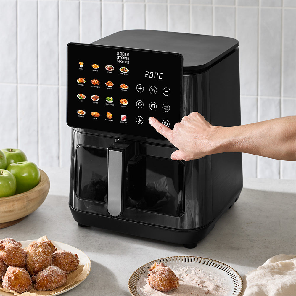 Baccarat GREEN STONE Air Fryer LED 9L Black