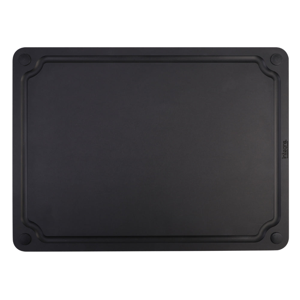 Integra Wood Fibre Reversible Cutting Board 44cm x 32.5cm Black