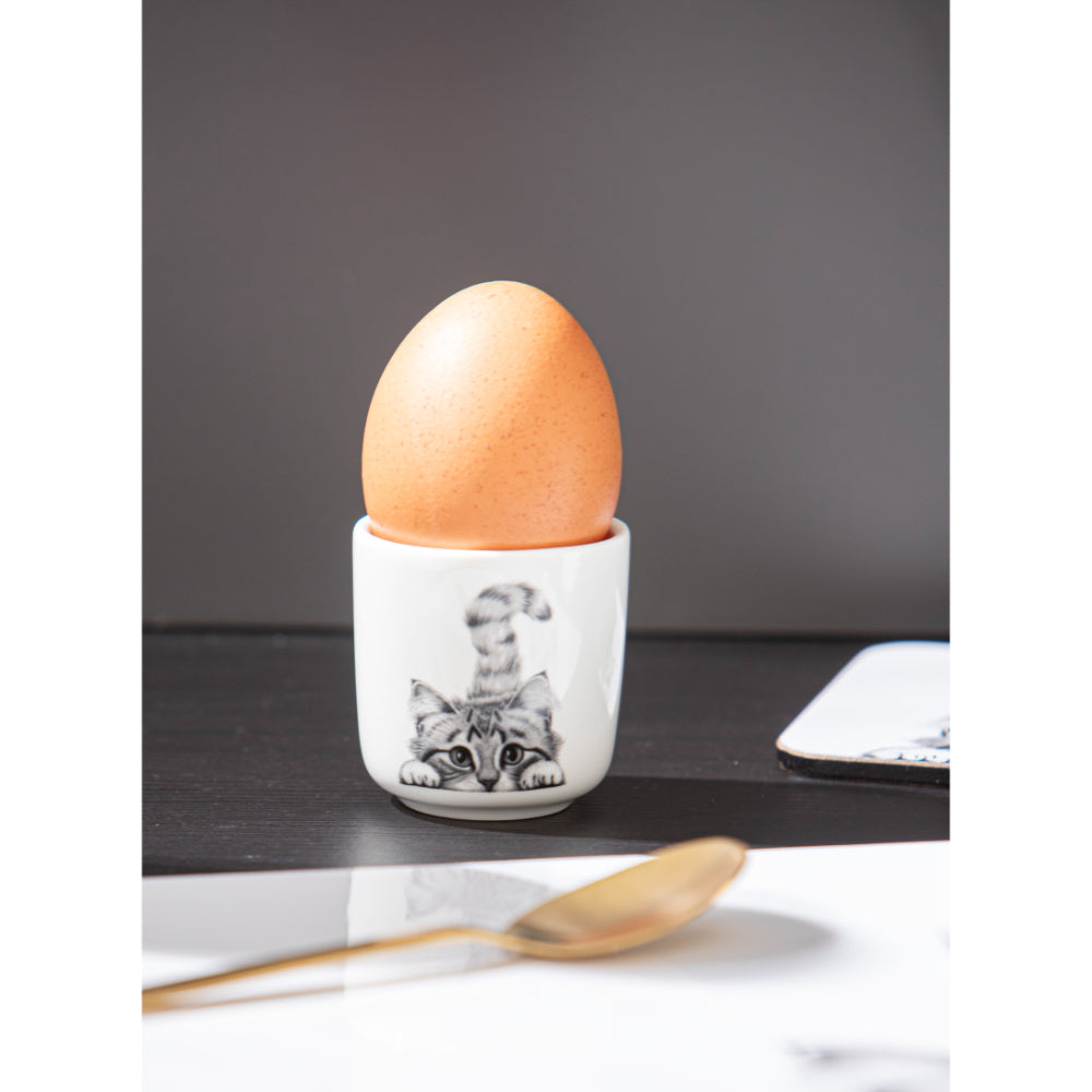 Ashdene Chester The Cat Set of 2 Egg Cups