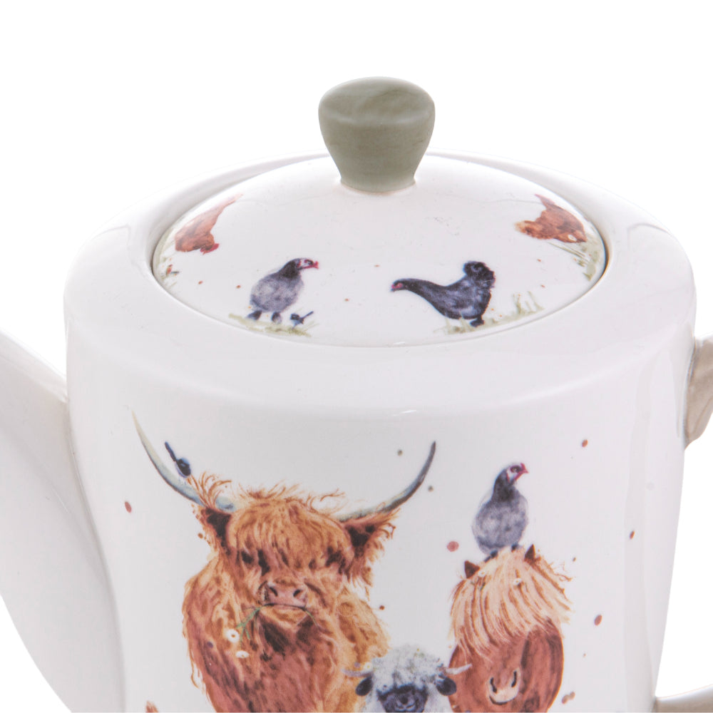 Ashdene Paddock Pals Infuser Teapot 900ml