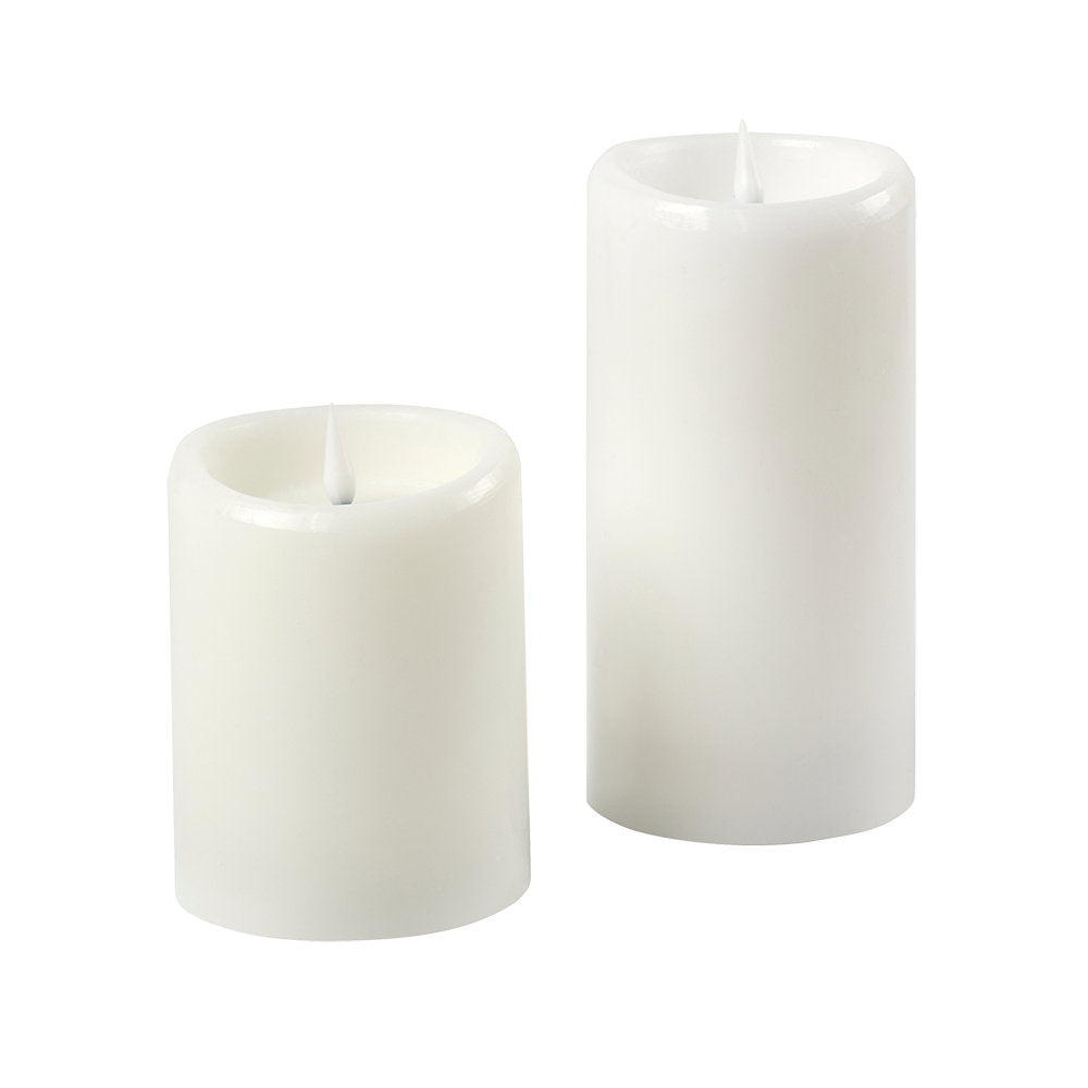 Salt & Pepper Flame LED Moving Candle 10cm