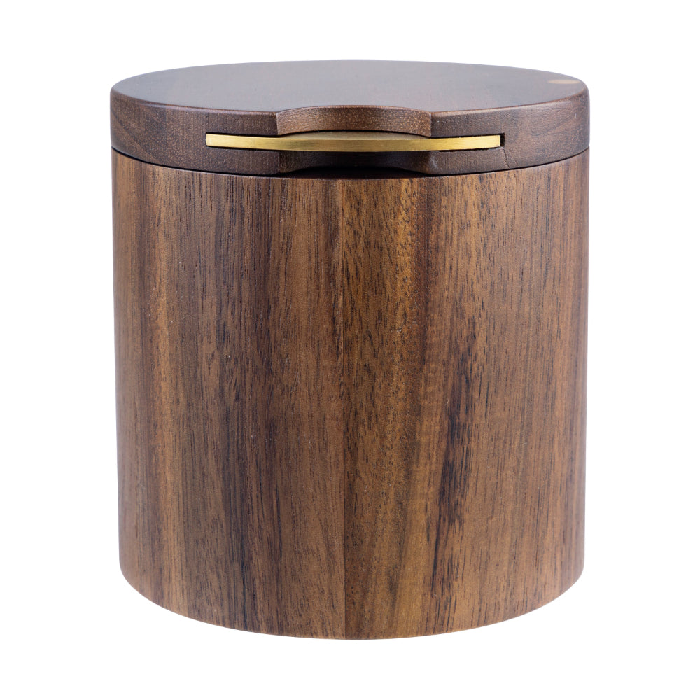 Alfresco Lane Acacia Wood Salt Cellar