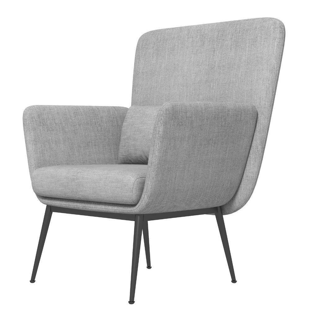 Casa Decor Cora Light Grey Accent Chair