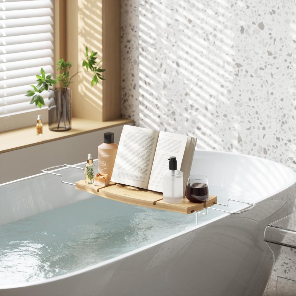 Umbra Aquala Bathtub Caddy Natural