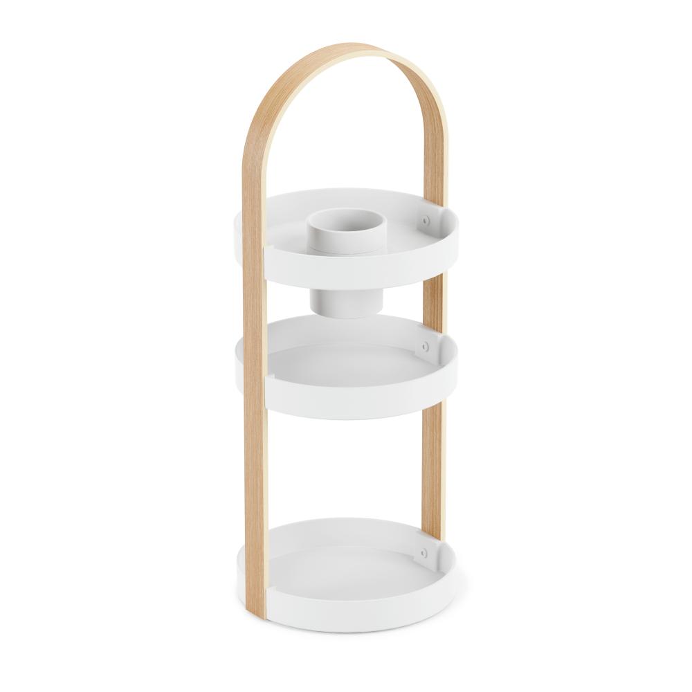 Umbra Bellwood Cosmetic Organizer White/Natural