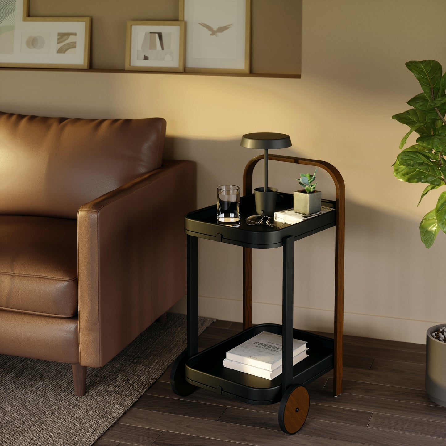 Umbra Bellwood Bar Serving Cart