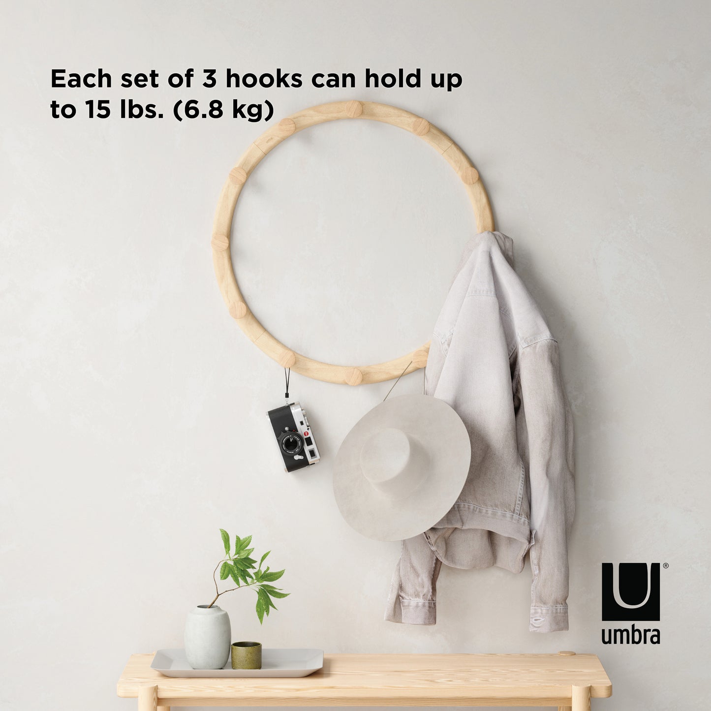 Umbra Slinka Set Of 4 Hooks