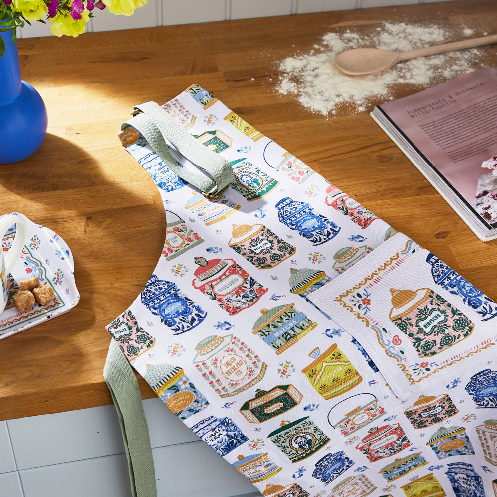 Ulster Weavers Tea Tins Cotton Apron