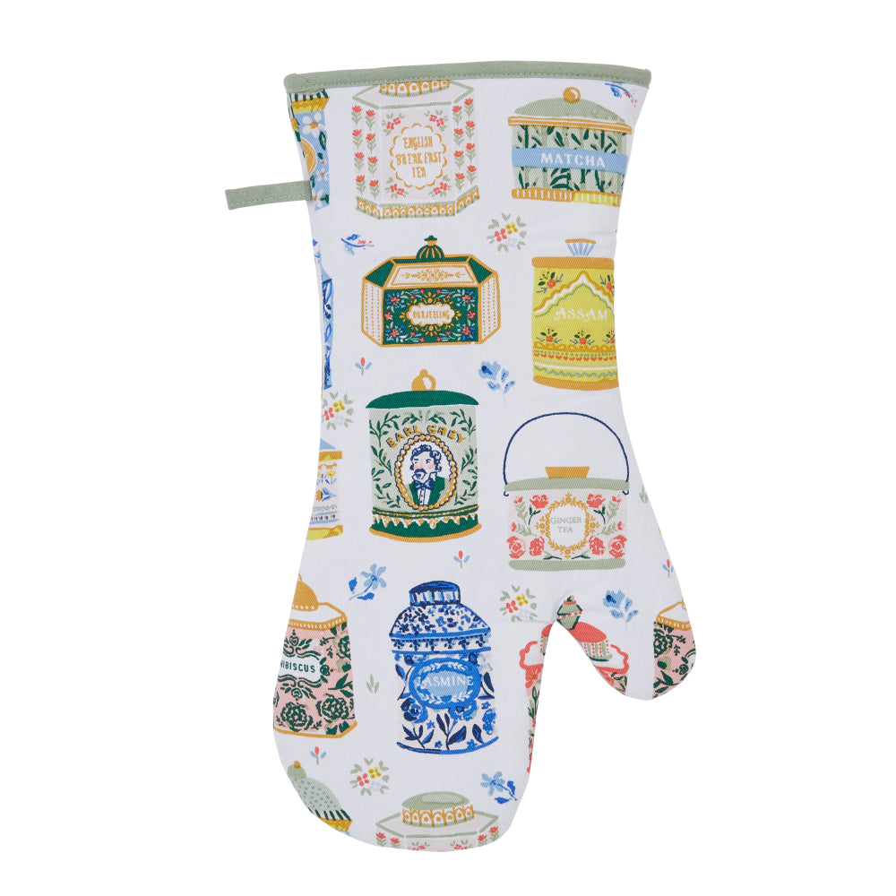 Ulster Weavers Tea Tins Gauntlet Oven Glove