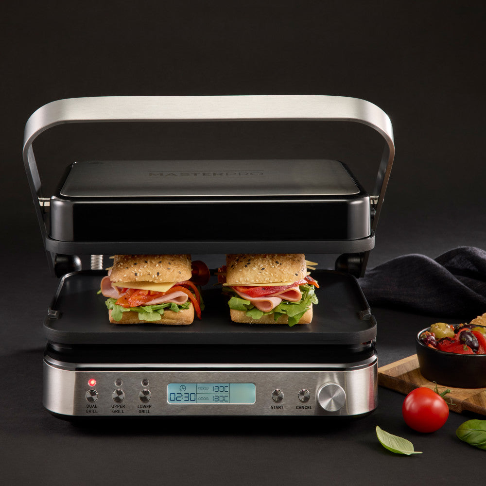 Masterpro Deluxe Multi Contact Grill with Temperature Probe
