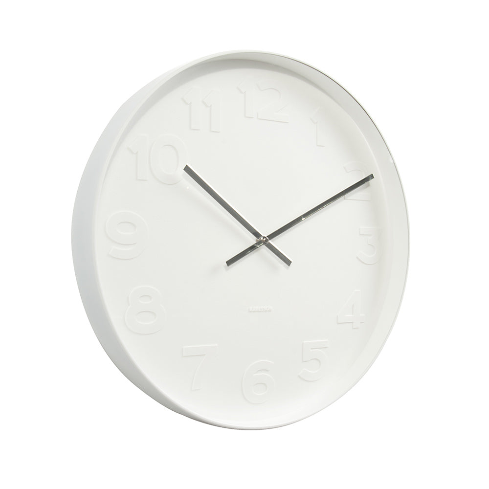 Karlsson Mr White Wall Clock Small at MyHouse