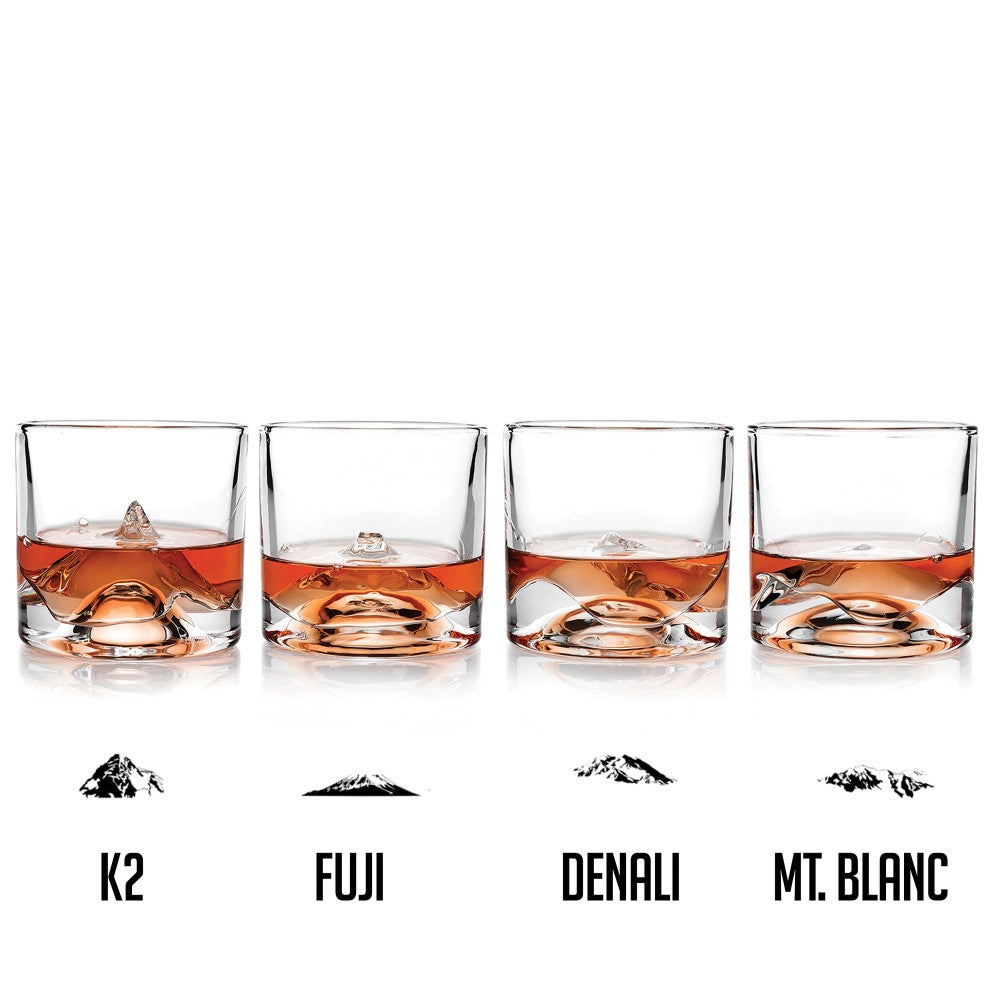 Liiton Set of 4 The Peaks Glasses