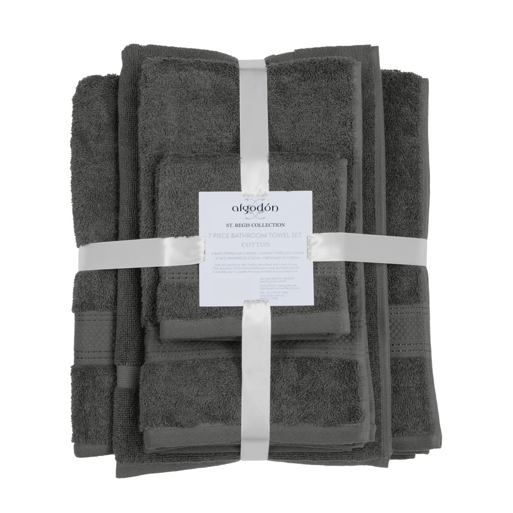 Algodon St Regis Collection Towel 7 Piece Pack