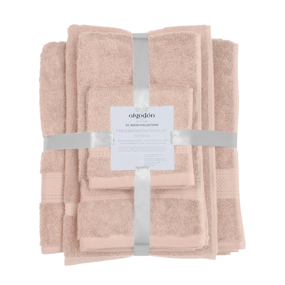 Algodon St Regis Collection Towel 7 Piece Pack