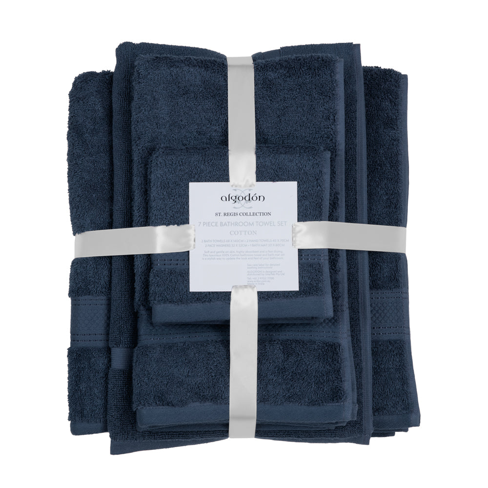 Algodon St Regis Collection Towel 7 Piece Pack