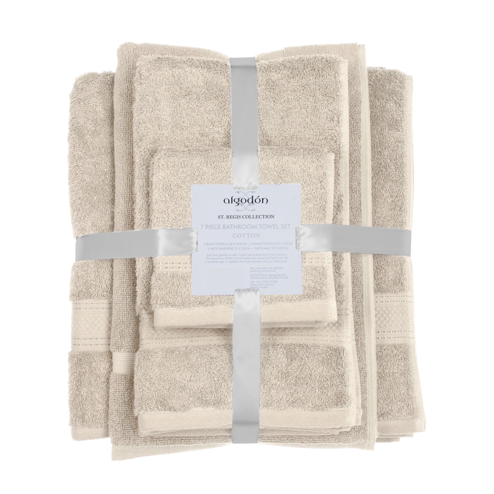 Algodon St Regis Collection Towel 7 Piece Pack