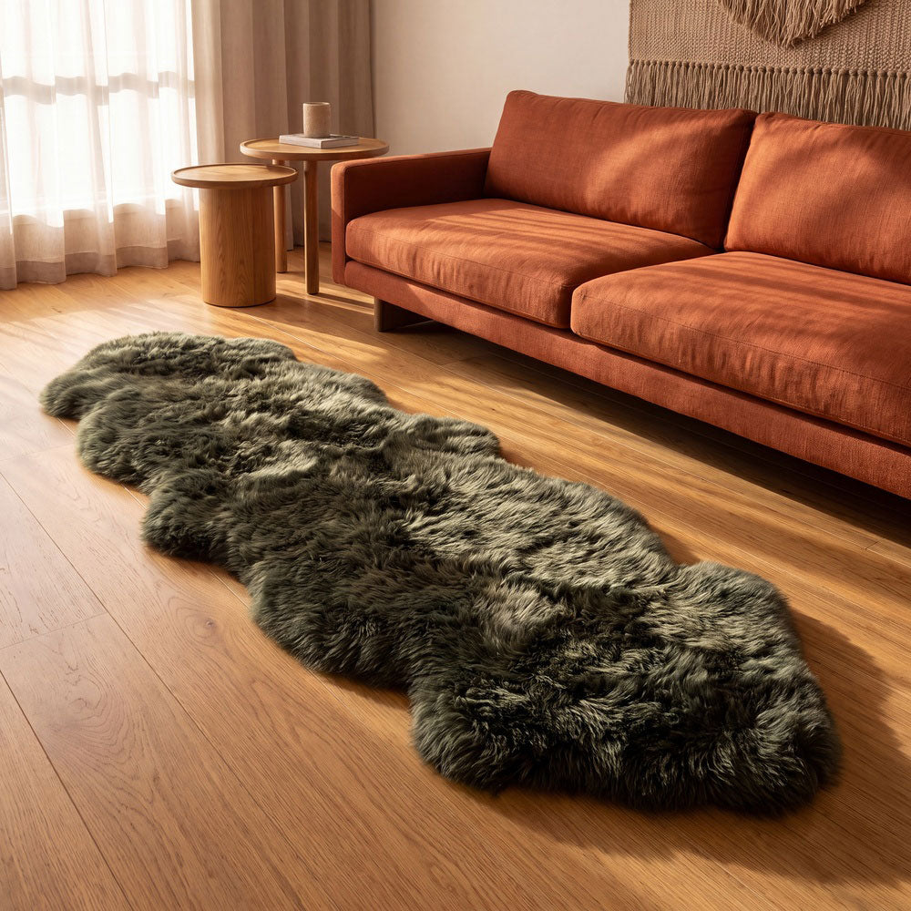 Fibre by Auskin Long Wool Double Rug 210cm x 600cm