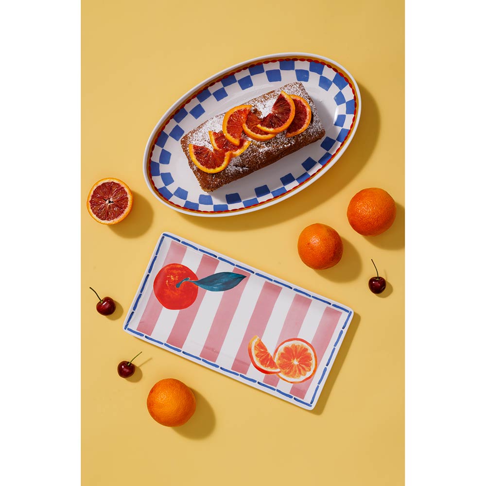 Porto Valentina Rectangular Serving Platter 29.5cm