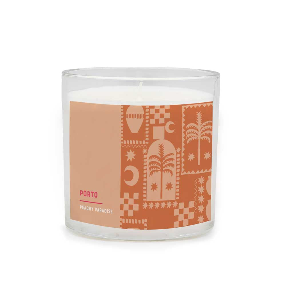 Porto Illumina Candle 425g Peachy Paradise at MyHouse