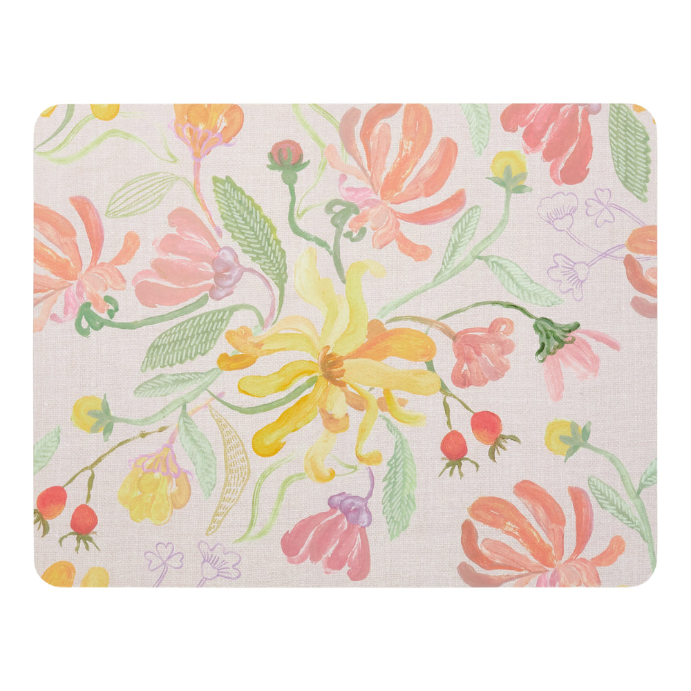 Ecology Midsummer Set of 4 Hardback Placemats