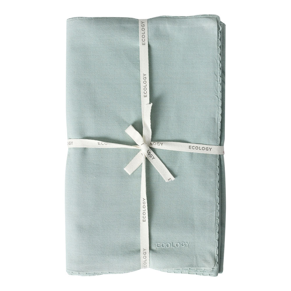 Ecology Weft Runner 35x180cm Celadon