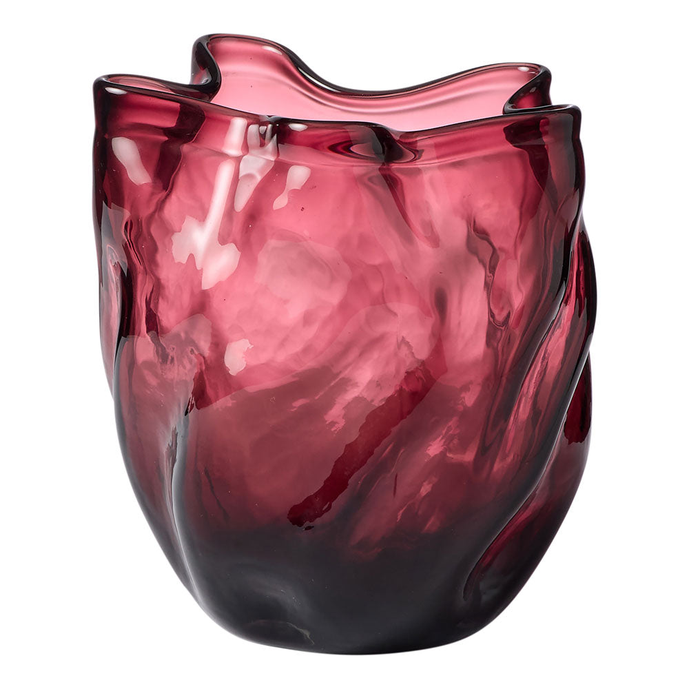 Ecology Tulip Vase 17cm Elderberry