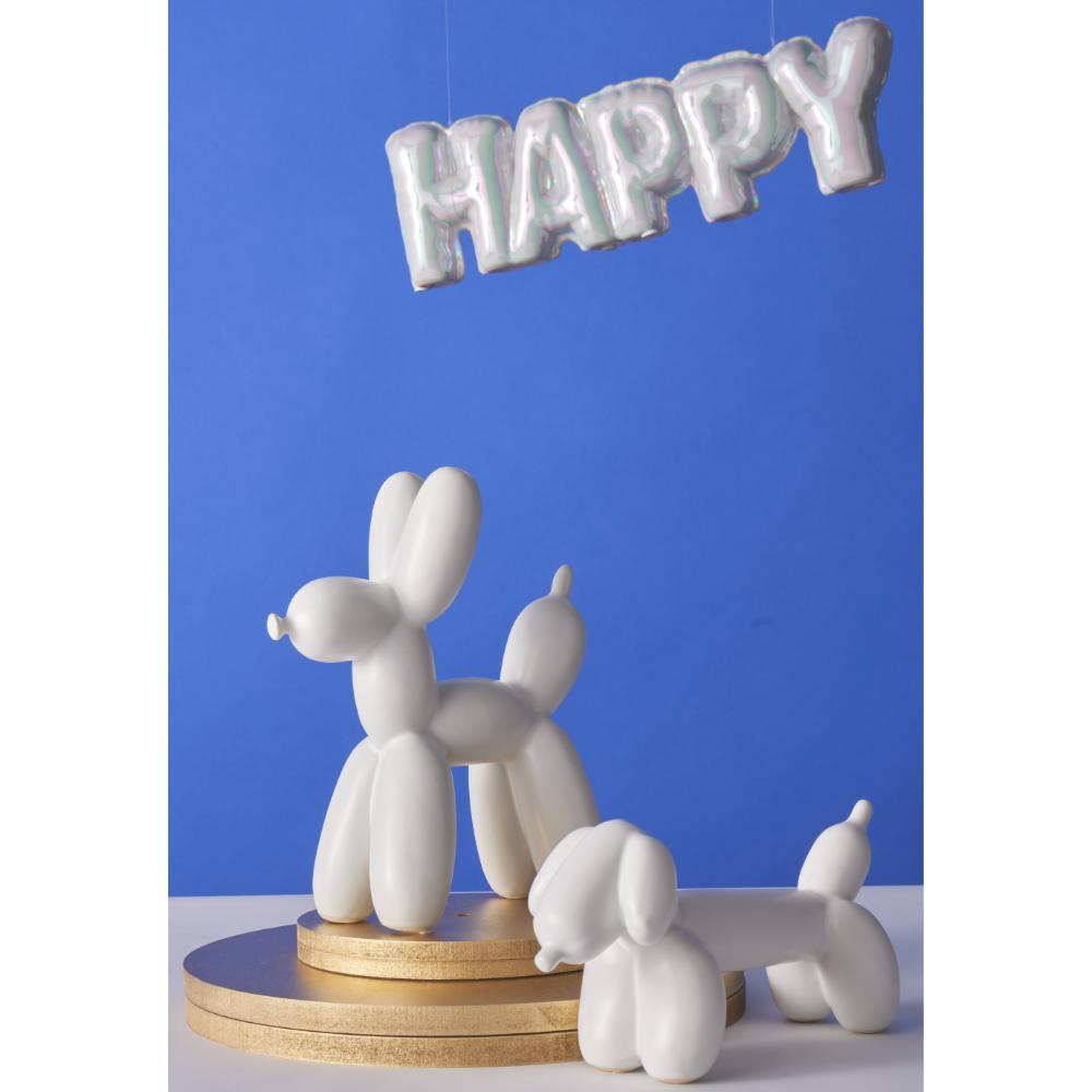 Emporium Balloon Sculptures white iridescent at MyHouse