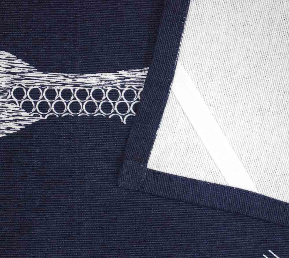 Royal Doulton Pacific Blue Set of 3 Tea Towel Fish Navy