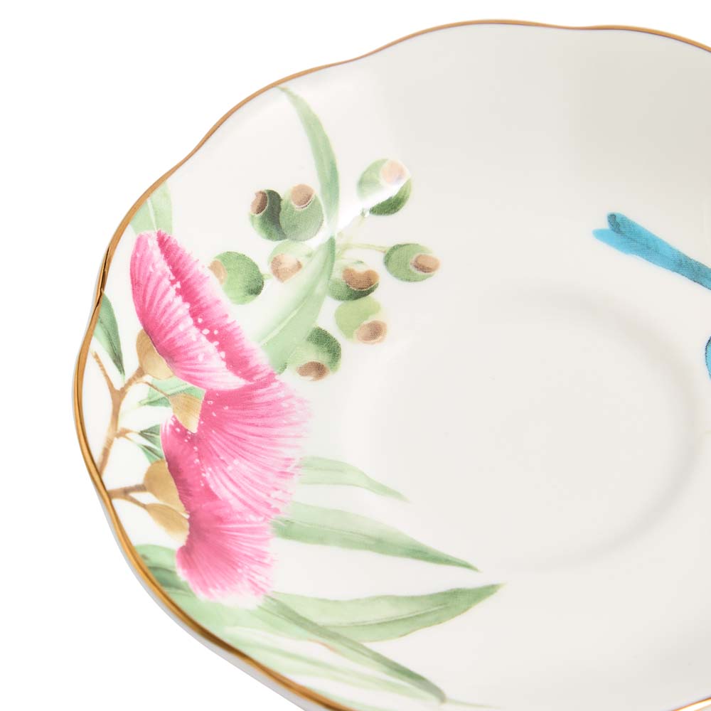Miranda Kerr for Royal Albert Australiana Teacup & Saucer White