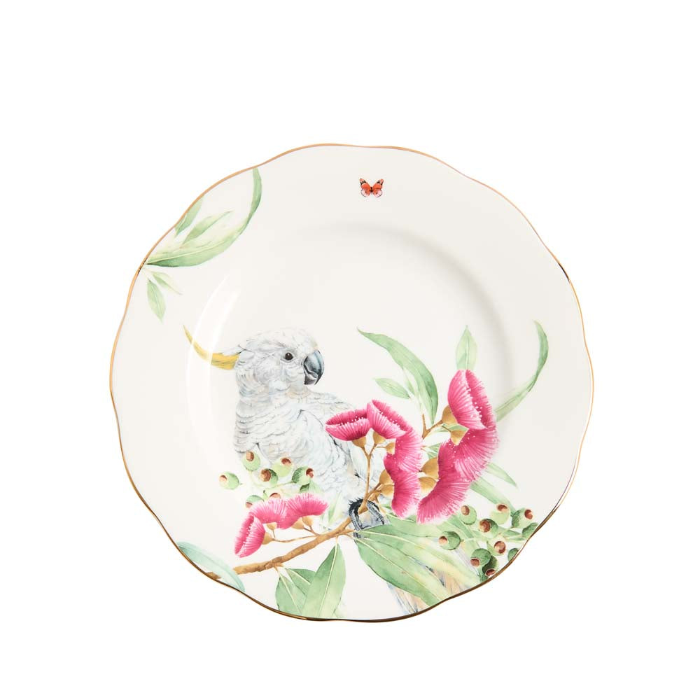 Miranda Kerr for Royal Albert Australiana Teacup, Saucer & Plate 3 Piece Set White