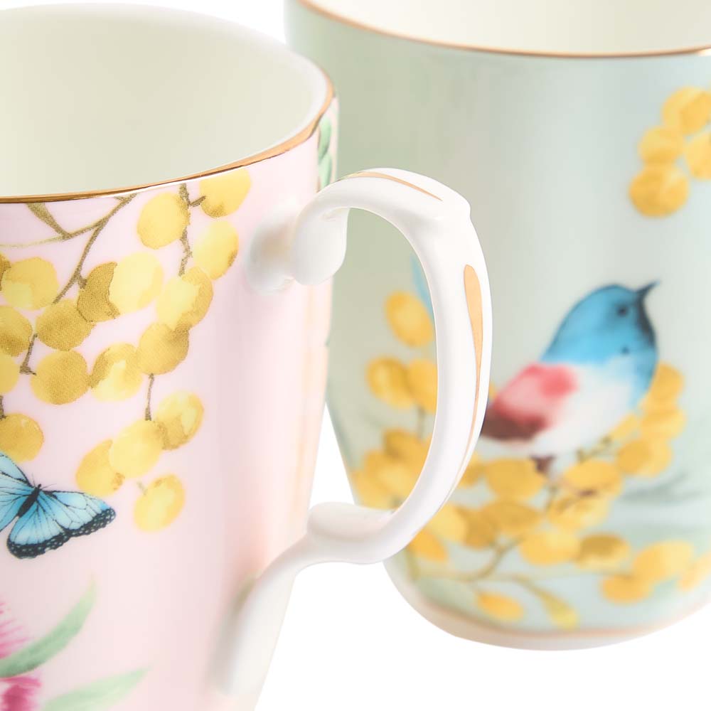 Miranda Kerr for Royal Albert Australiana Set of 4 Mugs 400ml