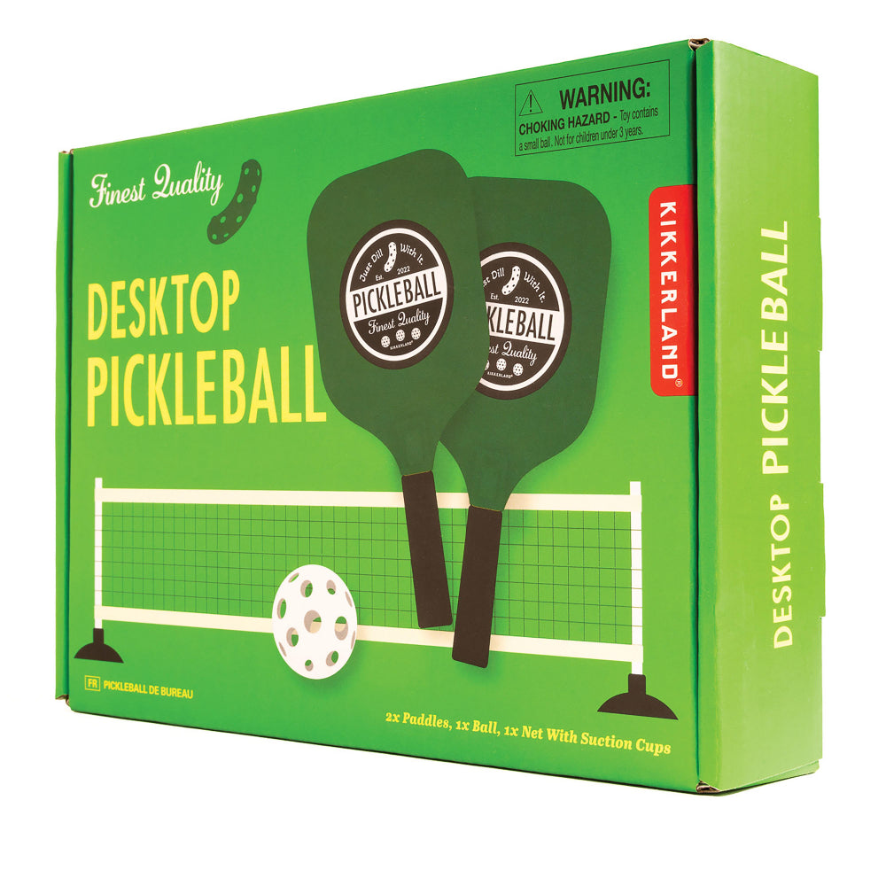Kikkerland Desktop Pickleball