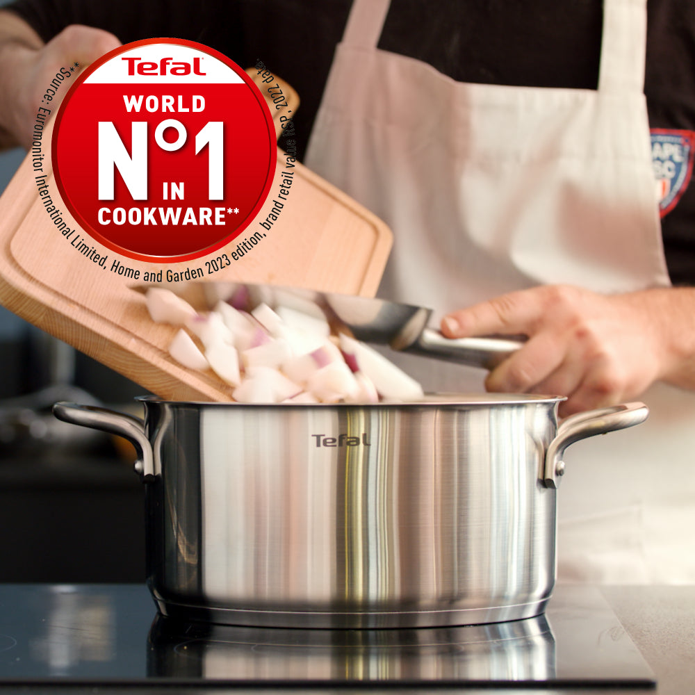Tefal Virtuoso Induction Stainless Steel 5 Piece Set