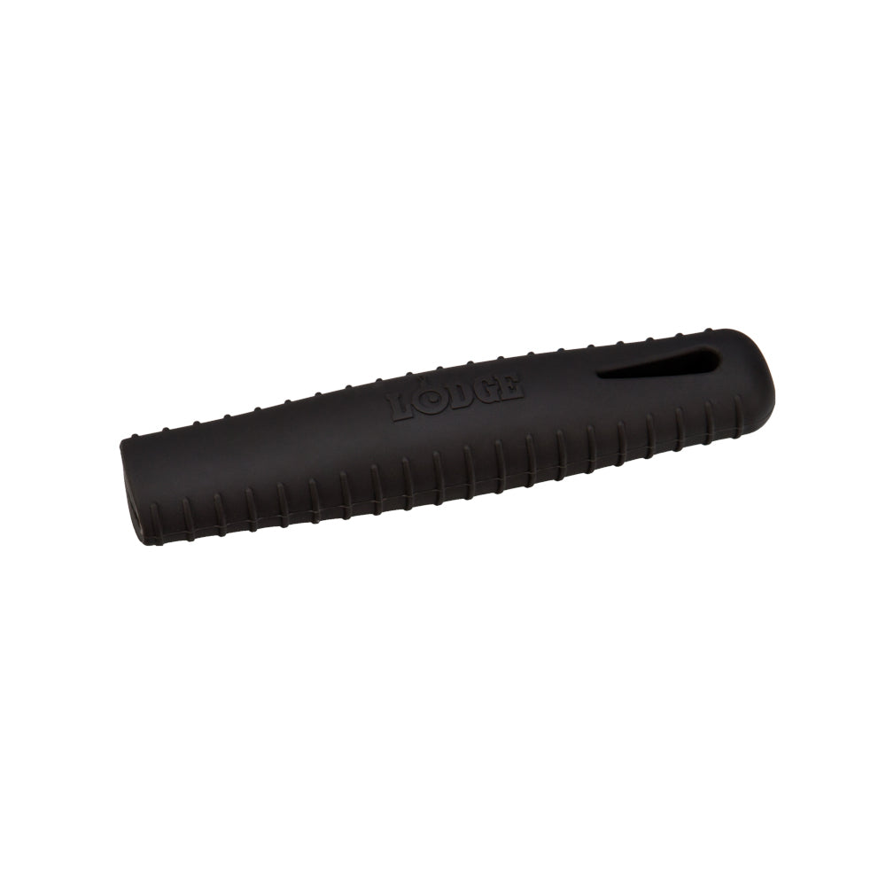 Lodge Silicone Hot Handle Holder For Carbon Steel Skillets Black