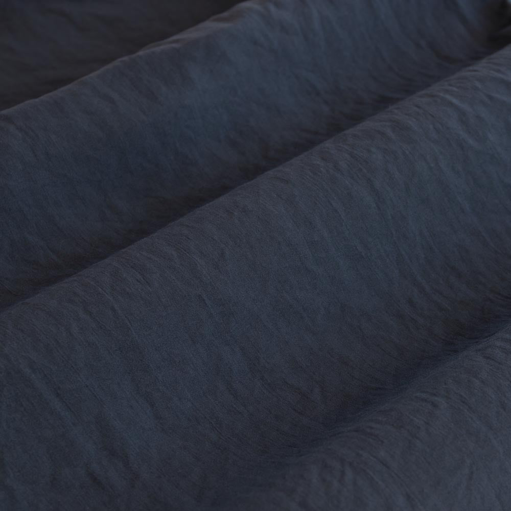 Ardor Boudoir Vintage Washed Quilt Cover Set Navy Blue at MyHouse