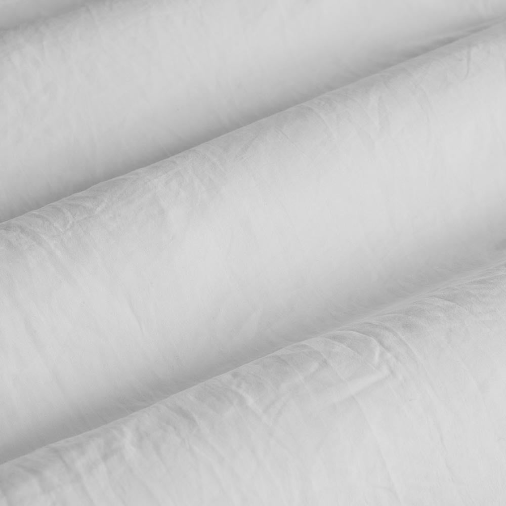 Ardor Boudoir Vintage Washed Quilt Cover Set White at MyHouse
