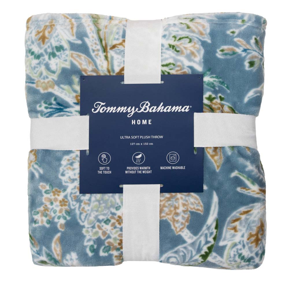 Tommy Bahama Tiki Bay Throw Blue at MyHouse