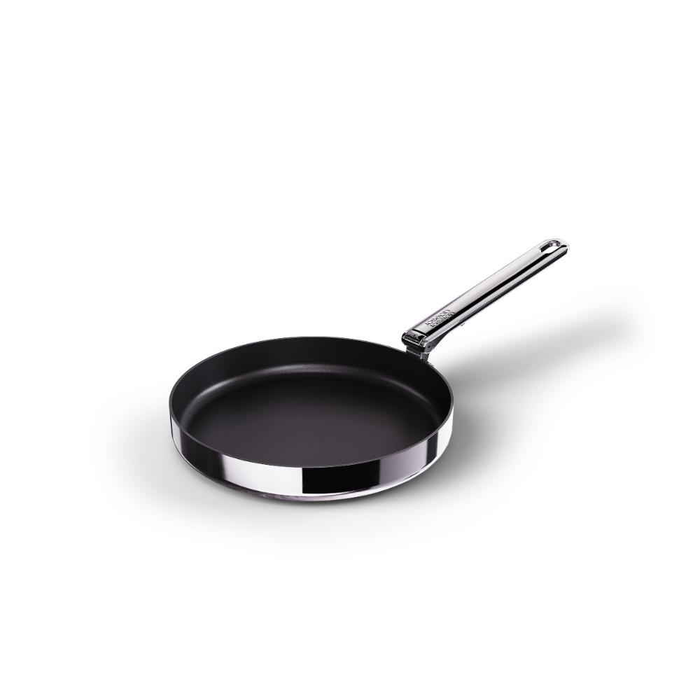 Joseph Joseph Space Steel 2 Piece Non Stick Stainless Steel Frypan Set