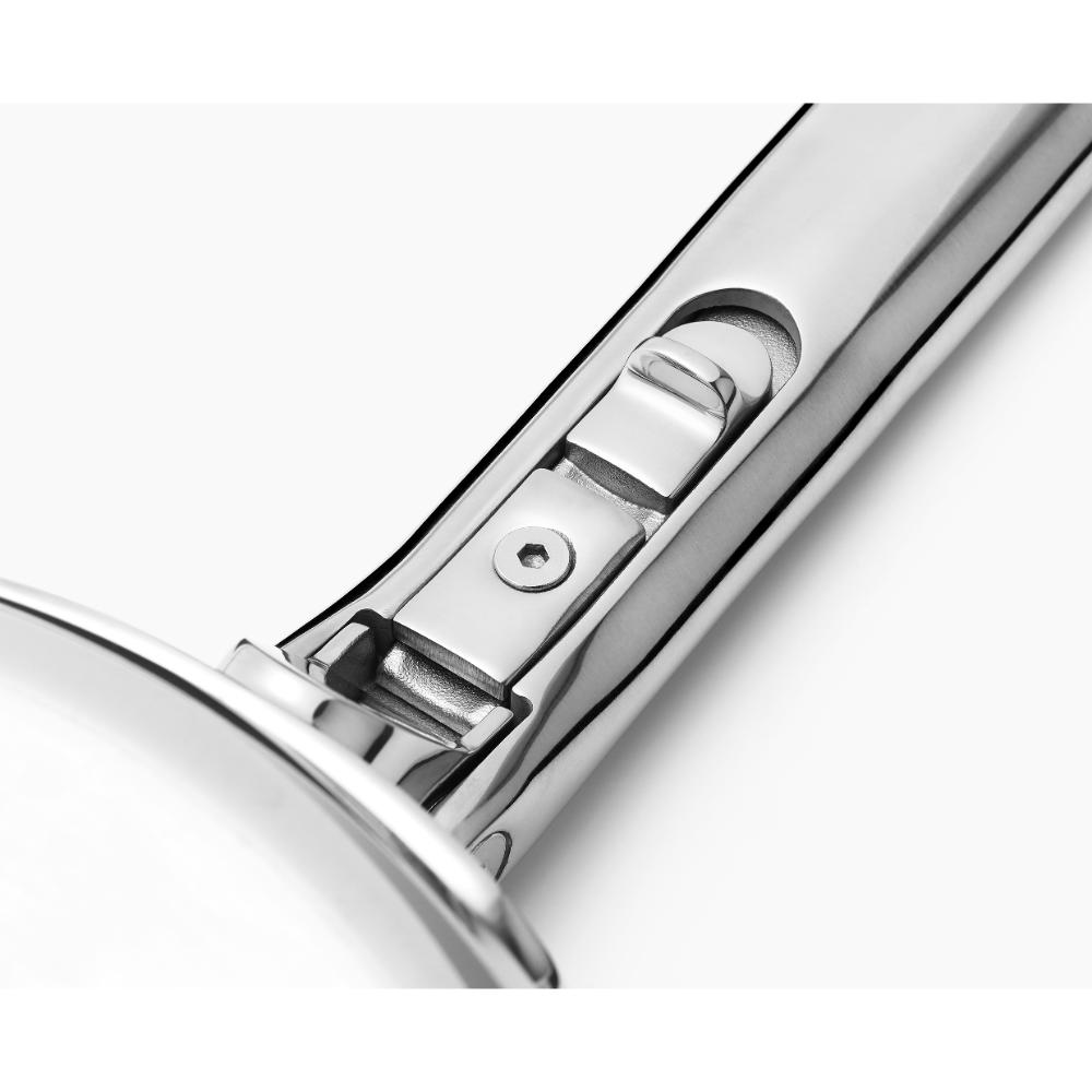 Joseph Joseph Space Steel 3 Piece Stainless Steel Saucepan Set