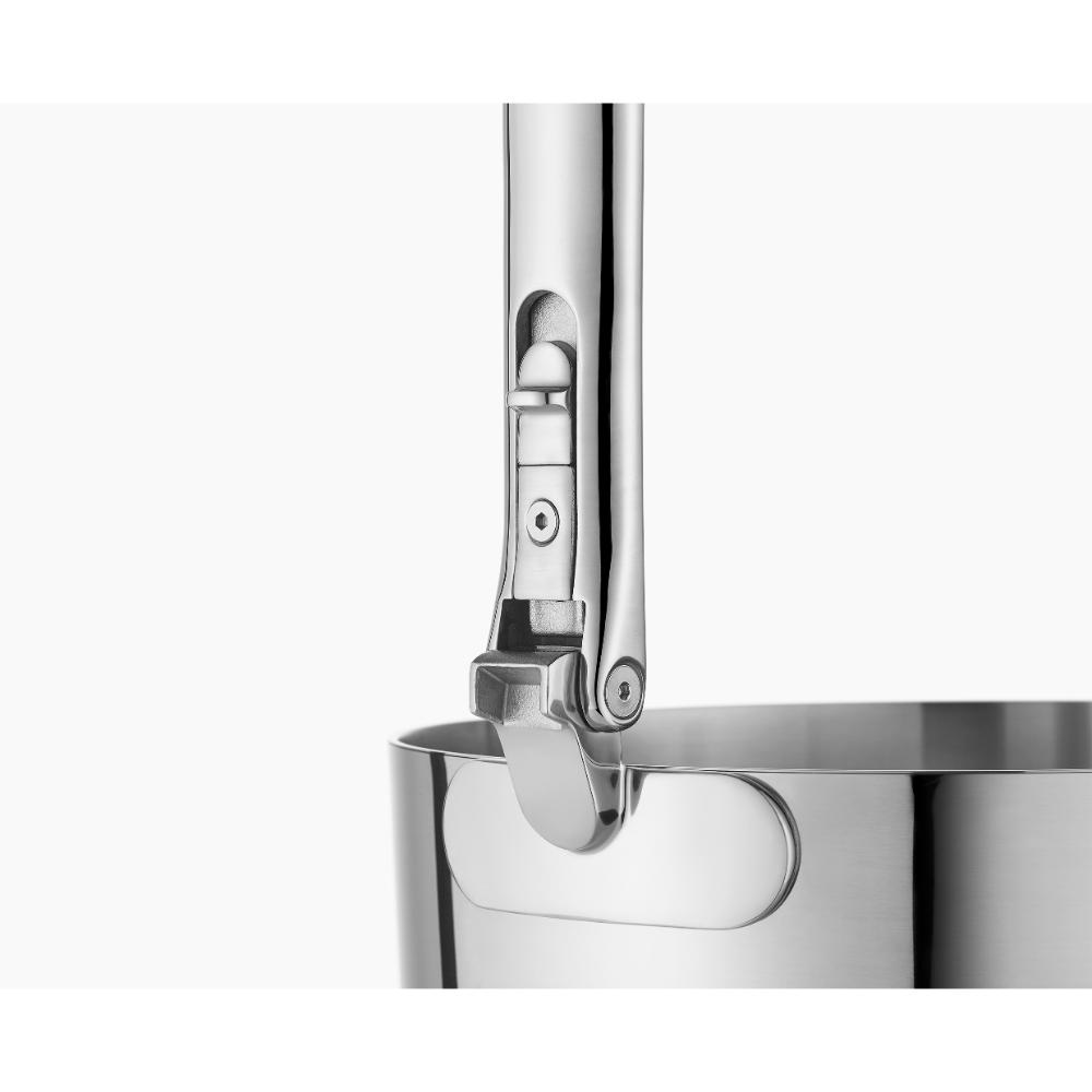 Joseph Joseph Space Steel 3 Piece Stainless Steel Saucepan Set