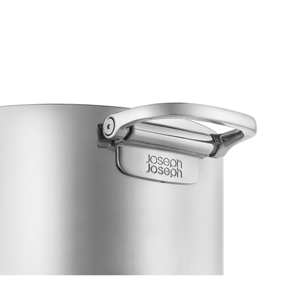 Joseph Joseph Space Steel 6 Piece Stainless Steel Cookware Set