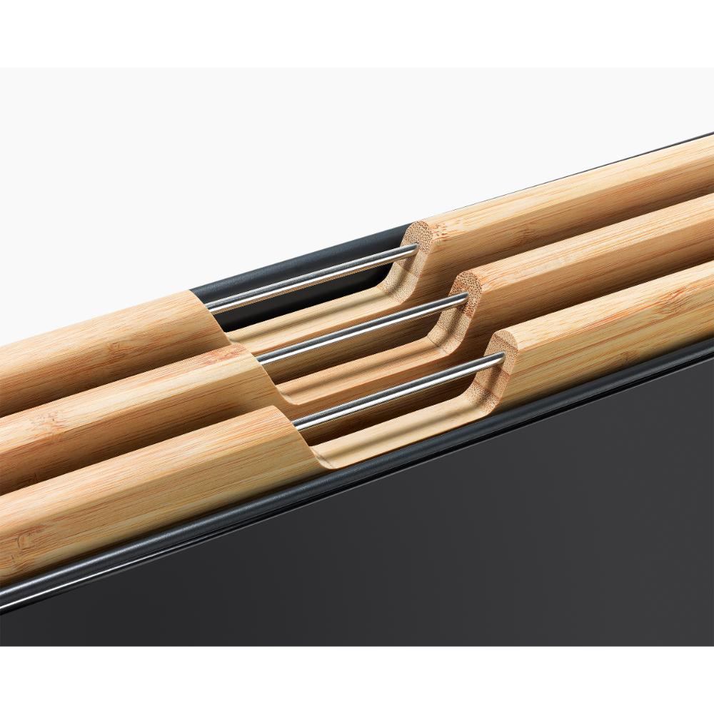 Joseph Joseph Folio Steel Bamboo 3 Piece Board Set