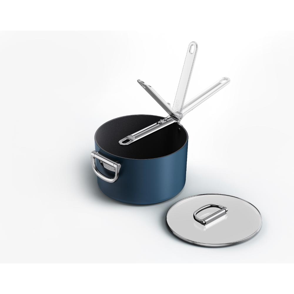 Joseph Joseph Space Non Stick Saucepan with Lid 23cm