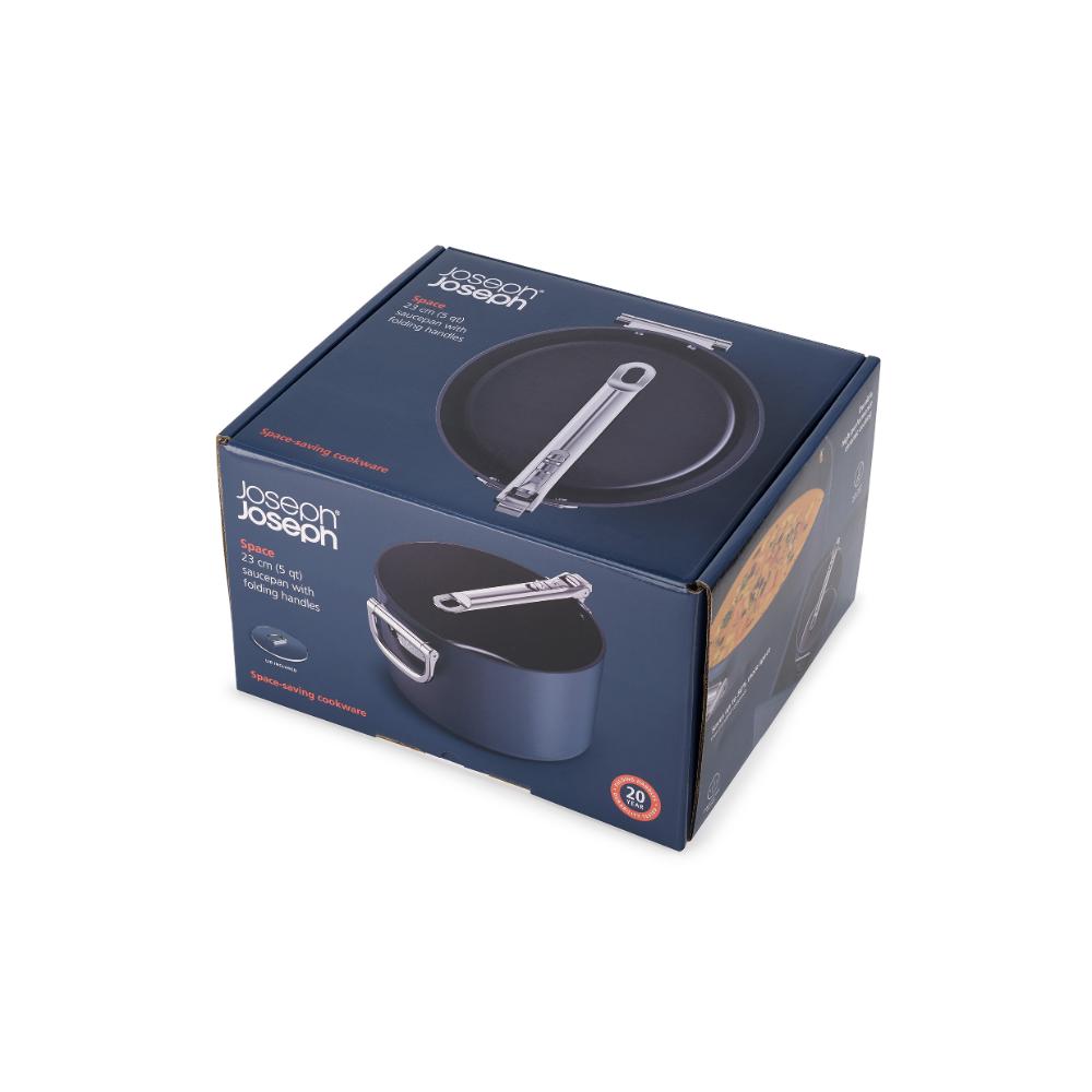Joseph Joseph Space Non Stick Saucepan with Lid 23cm
