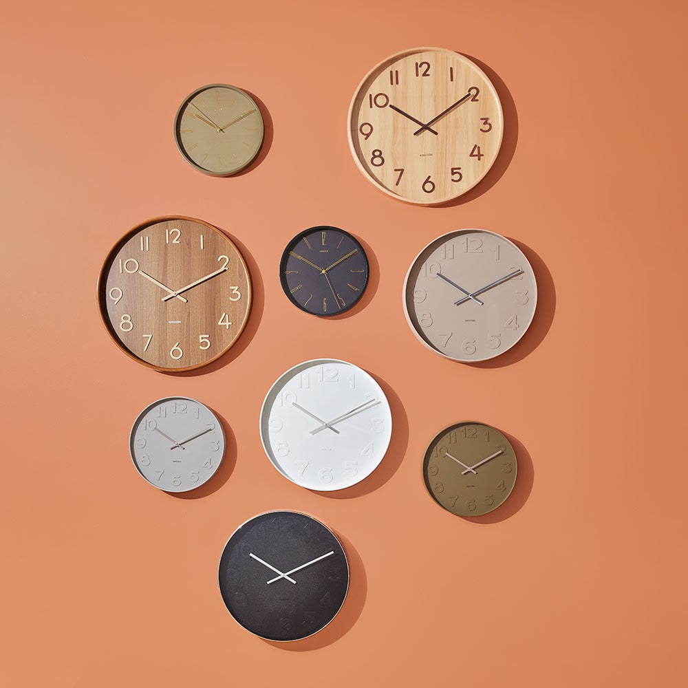 Karlsson Mr Black Wall Clock